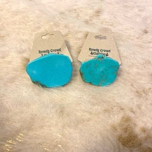 Scarf slider turquoise
